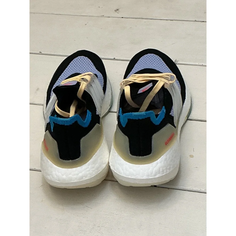 Adidas Ultraboost 21 Womens Running Shoes Black Purple S23836 Size‎ 8
